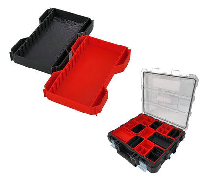 Craftsman XL Pro Organizer Compatible Bit Holder Bin - Red