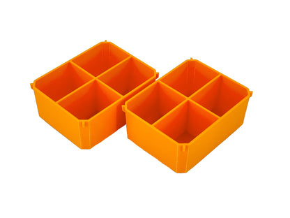 Ridgid Pro Organizer Compatible Small Nesting Bins - Orange