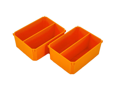 Ridgid Pro Organizer Compatible Small Nesting Bins - Orange