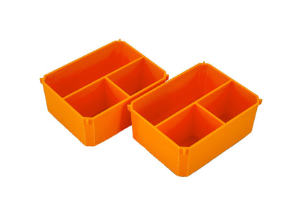 Ridgid Pro Organizer Compatible Small Nesting Bins - Orange