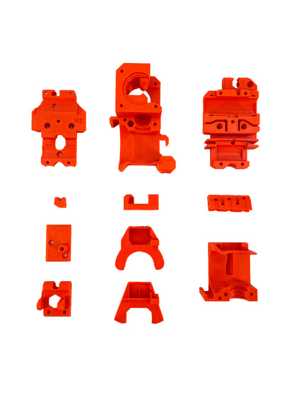 Prusa i3 MK3 E-Axis Hotend Printed Parts ASA