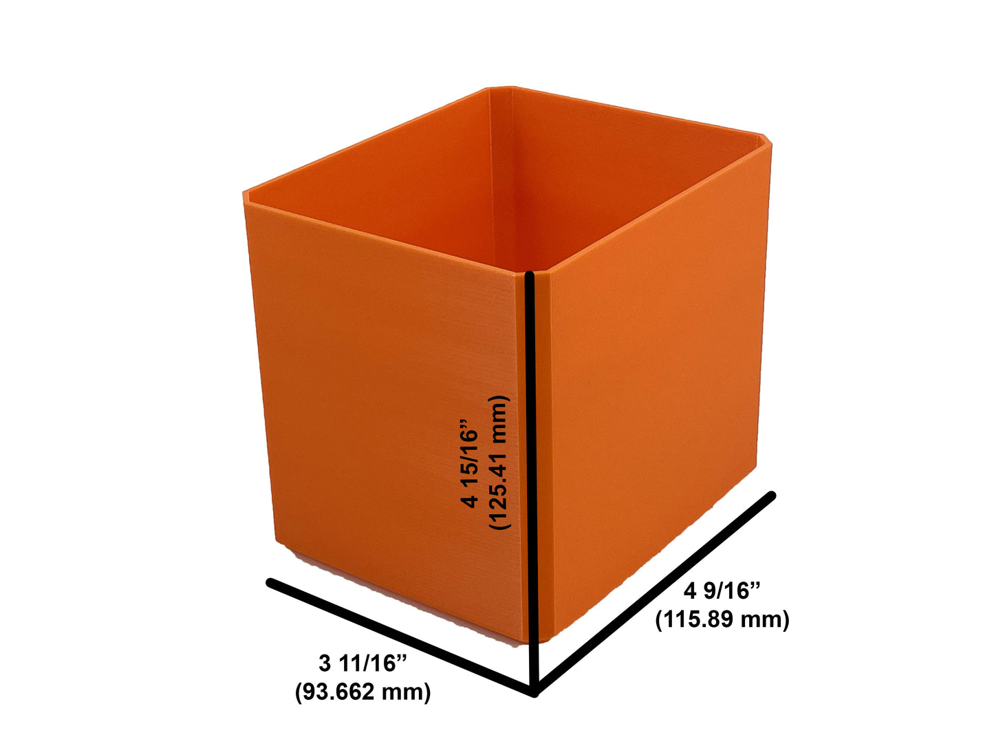 Ridgid 2.0 Pro Gear 2 Drawer Tool Organizer Box Compatible Small Nesting Bins - Orange