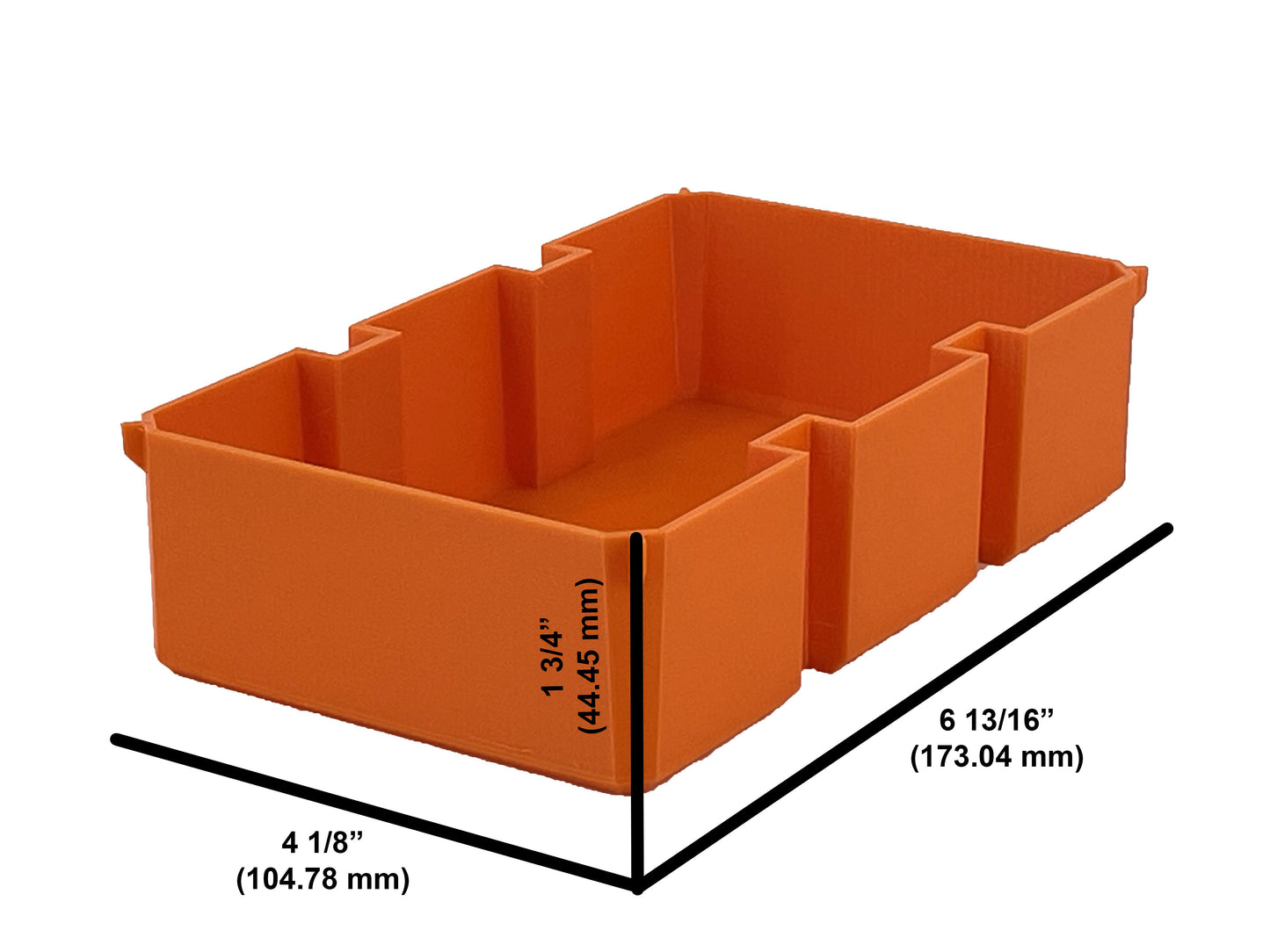 Ridgid Pro Organizer Compatible Large Nesting Bin - Orange