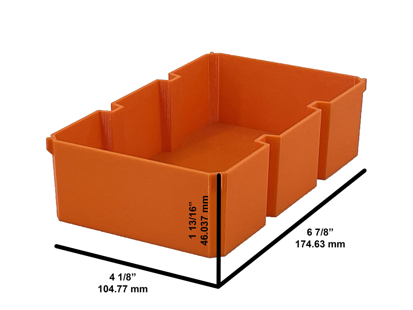 Ridgid Pro Organizer Compatible Large Nesting Bin - Orange
